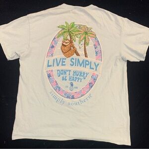 SIMPLY SOUTHERN “ Live Simply” Tee
